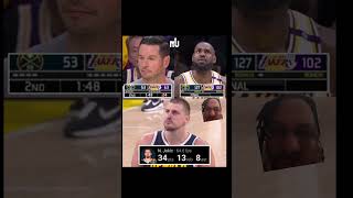 Denver Nuggets Smash The Los Angeles Lakers  #denvernuggets #lakersshow #lakeshow #lakers ￼