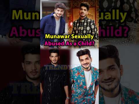 Munawar Faruqui Sexually Abused As a Child? #munawarfaruqui @munawar0018 #comedian #biggboss