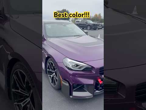 2025 BMW M2 in Twilight Purple