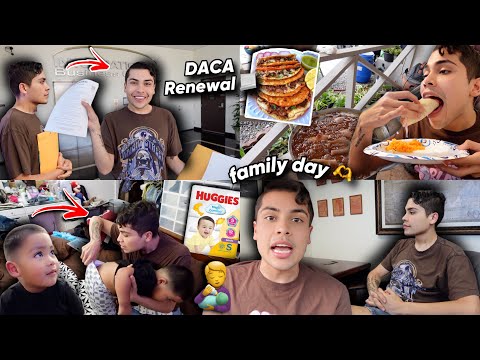 Much needed FAMILY DAY + DACA renewal vlog!