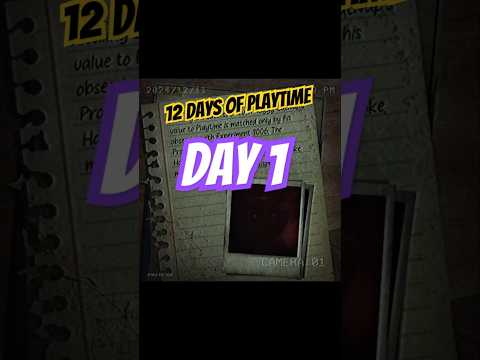 12 Days Of Playtime: Day 1 #catnap