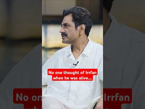 Irrfan Khan & Om Puri Never Got 25 Cr Films: Nawazuddin Questions Industry💔 #shorts #bollywood