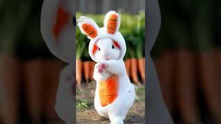 Cute bunny dance #cute #dancingpet #animaldance #cuteanimaldance #shorts #bunny #rabbit