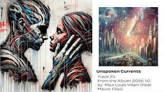 Unspoken Currents - Official Lyric Video by Paul Louis Villani (Feat: Mauro Elais)