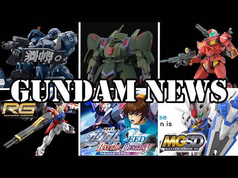 19 NEW Gunpla Announced, Battle Destiny Remastered, GQX Goes Europe, And More [Gundam News]