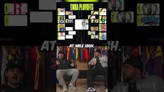 PREDICTING THE NBA PLAYOFFS TO PERFECTION 💨 🏀 #nba #nbaplayoffs #sports