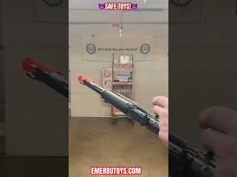 QUICK DEMO! New Version AK105 (TOY!) Gel Ball Blaster EMERBU - A&K Rattlesnake - Upgraded