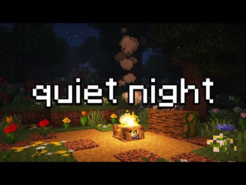 relax, you can sleep now.. (minecraft c418 music, cricket & fire ambience)