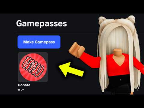 How To MAKE A GAMEPASS on Roblox... (FAST and EASY)