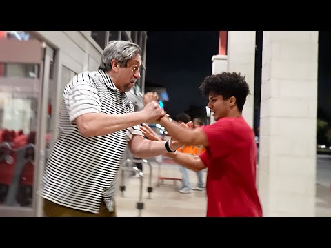 Crazy Man Attacked Me!