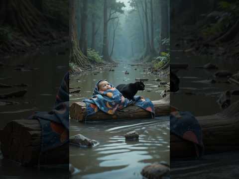 Flooding, Kitten and Baby Floating in Water #cat #devilmeji