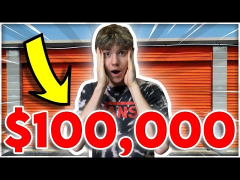 $100,000 LEFT BEHIND IN ABANDONED STORAGE UNIT!!