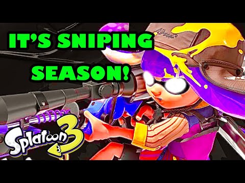 Splatoon 3 but IT’S SNIPING SEASON- Splatoon 3 Sniping Compilation