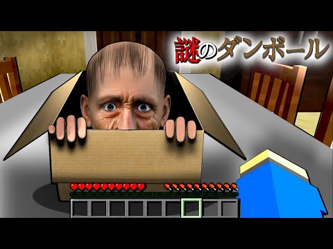 不気味なダンボールを開封した結果…⁉️📦【マイクラ マインクラフト】ぽっぴんず
