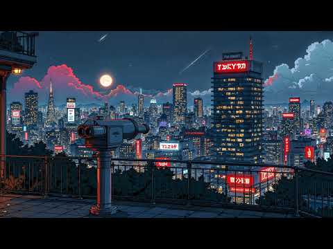 Neon Chillhop Vibes 🔥 80s-90s Inspired Lofi Beats in City Lights