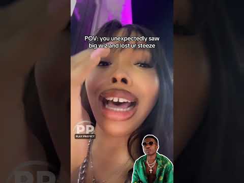Lady saw Wizkid physically for the First time, and lost her Steeze 😂😂😂 #wizkid #shorts #afrobeats