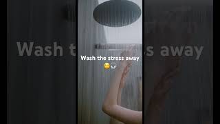 Wash the stress away 🎧😌 #lofi #lofiandchill #unwind #chillvibes #stressrelief #relaxationbeats