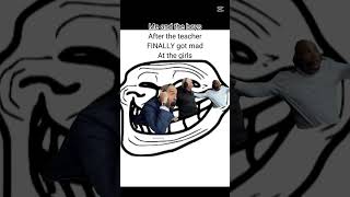 I wish this happened more often the teachers glaze the girls #teachertruth