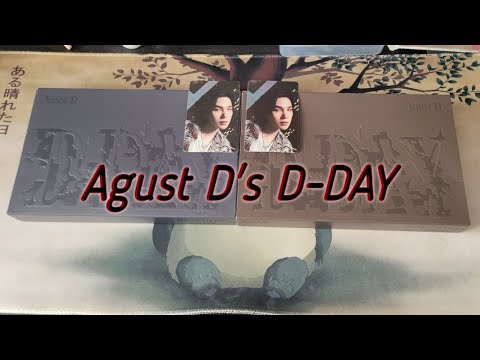 Unboxing Agust D's Weverse album D-DAY!