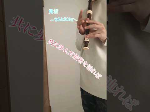 勇者 ～YOASOBI～【葬送のフリーレンOP】#葬送のフリーレン  #ソプラノリコーダー