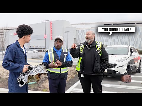 Stealing Car Parts Prank!