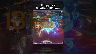 XINGQIU VS 3 MILLION HP BOSS
