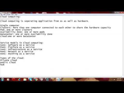 Cloud Computing Basics
