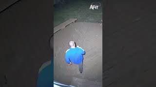 He really burst onto the scene 😅 #afv #caughtoncamera #funnyvideos #shorts
