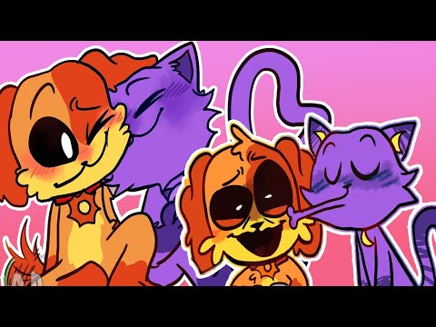Catnap & Dogday Furry Affection | Poppy Playtime Chapter 4 Comic Dub