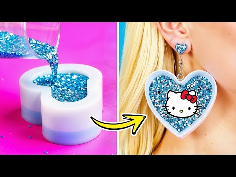 Cool 3D Pen Crafts & DIY Jewelry Ideas ✨ Adorable Accessories & Hot Glue Hacks by DrawPaw!