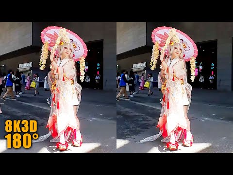 [8K60P VR180] The 11th WorldLine Comic CON in Chengdu, China 13