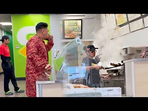Baljeet Burns food At Subway!!!