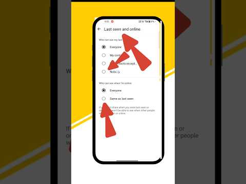 Hide your last seen and online privacy whatsapp #shorts