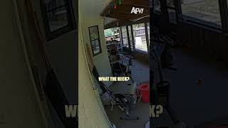 Mind if I crash here? 😅 #afv #fail #caughtoncamera #funnyvideos #shorts