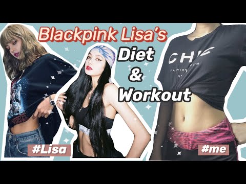 slim fast - I TRIED BLACKPINK LISA diet and workout for 3 days🌟*轻松的瘦身挑战