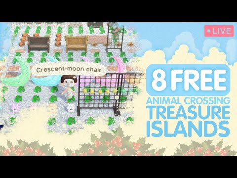 Animal Crossing New Horizon FREE Treasure Islands 🍂 | 2.0 ACNH Items and Villagers