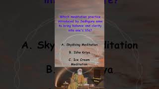Isha Kriya | Sadhguru' Spiritual Riddles #sadhguru #mysticwisdom #ishafoundation #spirituality