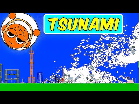 Incredibox Sprunki Dam Breach Simulation in Algodoo
