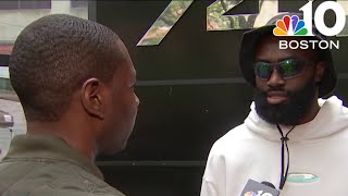'Boston is home': Jaylen Brown talks Celtics fans, next season
