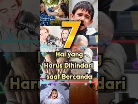 7 Hal yang Harus Dihindari saat bercanda #islam #shorts