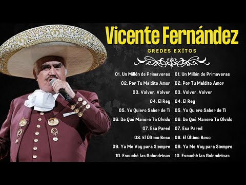 VICENTE FERNANDEZ GRANDES EXITOS - VICENTE FERNANDEZ SUS MEJORES EXITOS