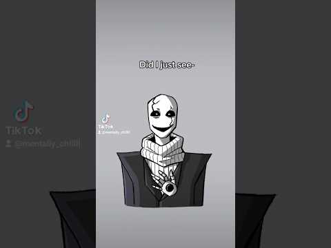 When the game becomes self-aware #deltarune #undertale #animatic #art #gaster #digitalart