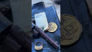 A Lost Suitcase on the Beach Had a Hidden Treasure! 🪙🤑 | #treasureships #maritimehistory #shorts