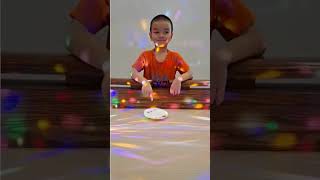 Relaxing Sounds of Plate on Wood | ASMR by a Young Boy #shorts #asmr #asmrsounds #relaxation  #baby