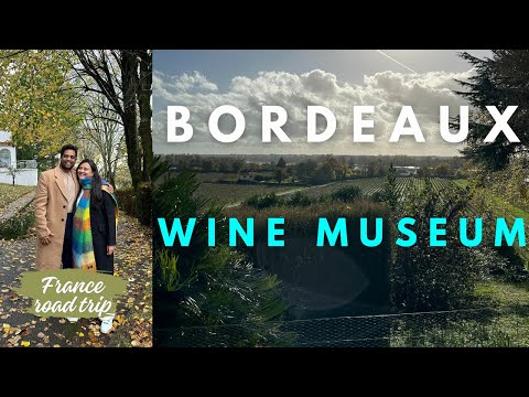 Akshay has lost it! He is NOT 'right' | Bordeaux Wine Museum | France road-trip so far | 15 Nov 2023