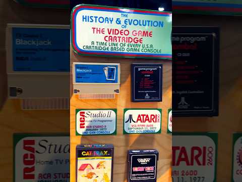 The History & Evolution of the Video Game Cartridge #retrogaming