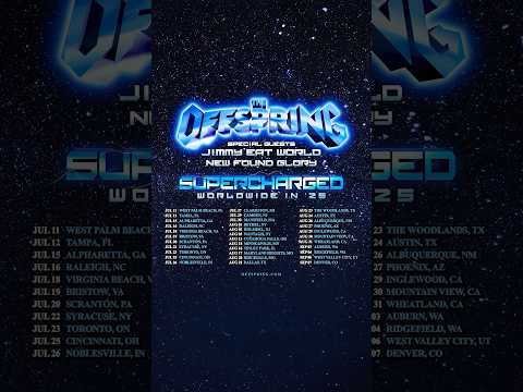 They're empty now....but they won't be this summer! @offspring ​⁠@jimmyeatworld ​⁠@newfoundglory