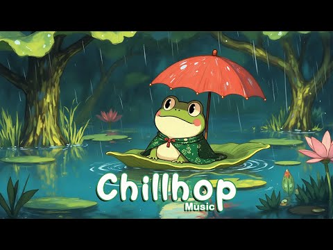 Chill Frog Lo-Fi 🌧️ Smooth Jazz & HipHop for Study & Focus