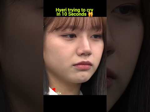 Rosé Reaction on hyeri doing this... 🫡👏 #blackpink #shorts
