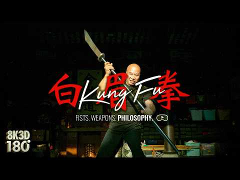 Pak Mei Kung Fu in 3D VR180 | Authentic Chinese Martial Arts: Fists, Weapons & Philosophy